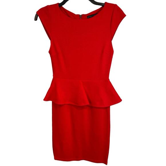 Alice and Olivia employed peplum dress stretch Adeline - Picture 4 of 13